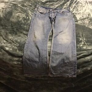 Men’s silver jeans